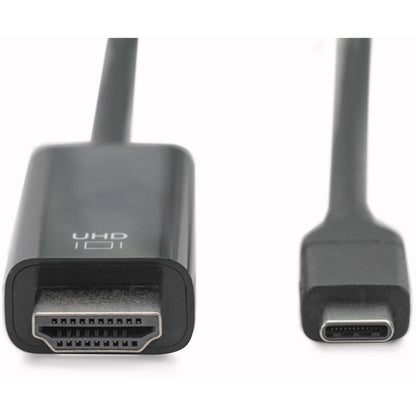 Digitus USB-C Adapterkabel USB-C > HDMI A, 4K @ 60HZ (schwarz, 5 Meter)