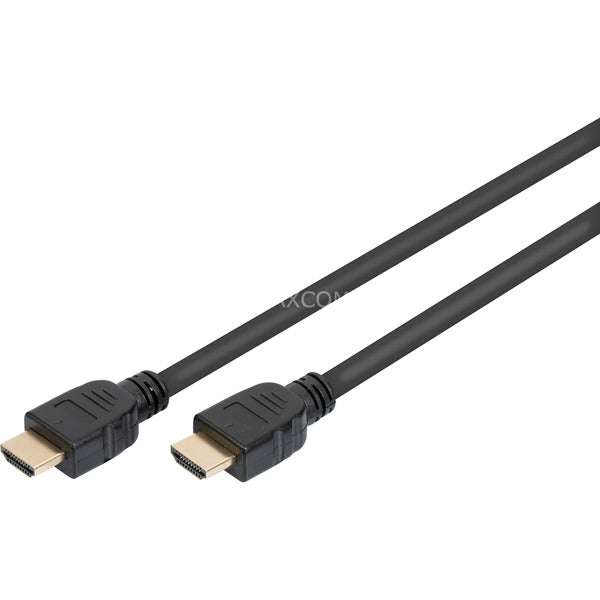 Digitus HDMI Υψηλής Ταχύτητας Καλώδιο Σύνδεσης, με Ethernet, UHD 8K, Τύπος A (μαύρο, 2 μέτρα)