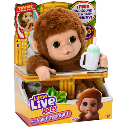 Moose Toys Ltd. Little Live Pets - Ο μικρός μου πίθηκος Μάνγκο