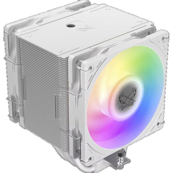 Scythe Mugen 6 Διπλός Αερόψυκτης Λευκός ARGB Έκδοση (λευκό, 120 mm)