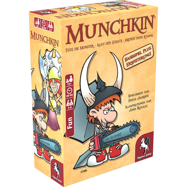 Pegasus Munchkin 1+2 (Basisspiel inkl. 1 Erweiterung)