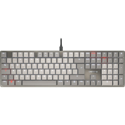 Cherry KC 500 MX LP (grau, DE-Layout, Cherry MX Low Profile 2.0 Ivory)