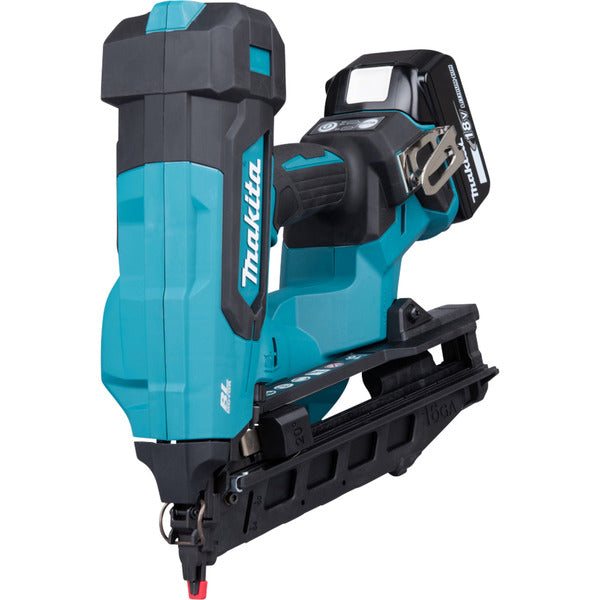 Makita Cordless Flush Head Nailer DBN610Z, 18 Volt (Blue/Black, Battery and Charger Not Included)