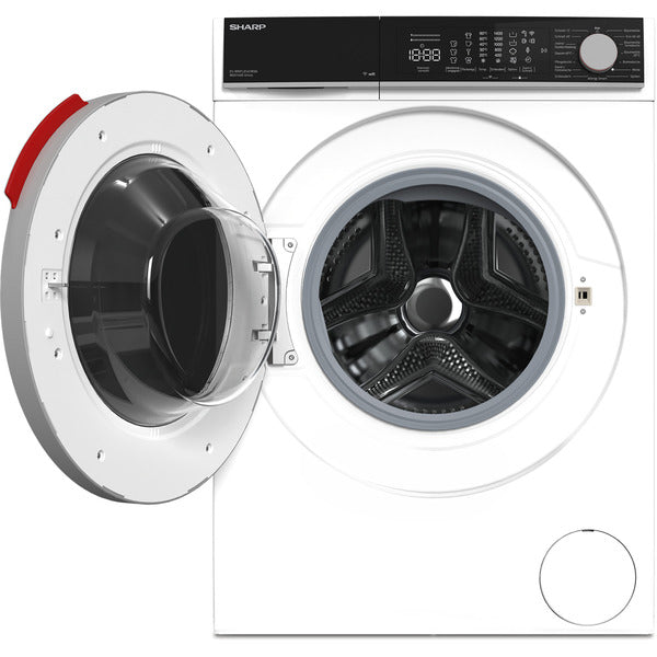 SHARP ES-WNFL814CWDA-DE  (weiß/schwarz, WIFI, Advanced Inverter Motor)