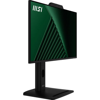 MSI PRO MP242PMGDE (60 cm (23.8 Zoll), schwarz, FullHD, IPS, Webcam, Mikrofon, HDMI, DP, VGA, USB-Hub, 120Hz Panel)