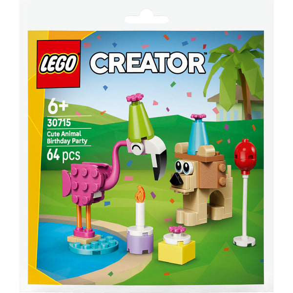 LEGO 30715 Creator Γλυκά Ζώα Γιορτάζουν Γενέθλια (Polybag)