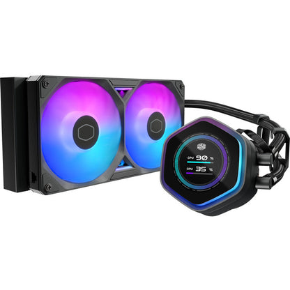 Cooler Master MasterLiquid 240 Atmos II LCD ARGB (Μαύρο)