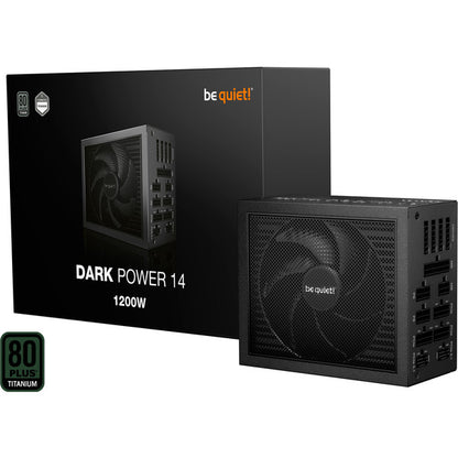 be quiet! DARK POWER 14 1200W Power Supply (Black, 2x 12-Pin High Power GPU Connectors, 4x PCIe, Fully Modular Cable Management, 1200 Watts)