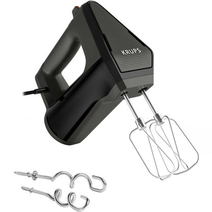 Krups Handmixer 3MIX 6000 GN6028 (schwarz, 600 Watt)