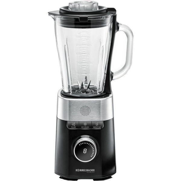 Rommelsbacher Standmixer MX 1260 (schwarz/edelstahl, 1200 Watt, 1,5 Liter)