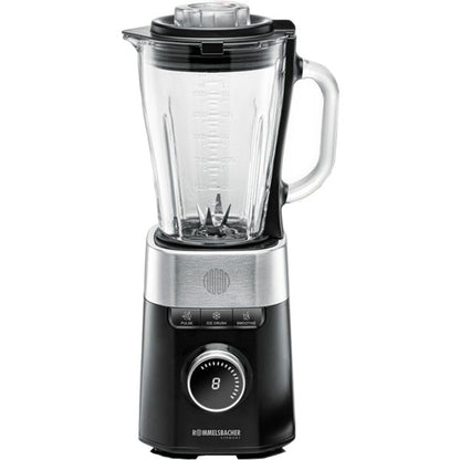 Rommelsbacher Standmixer MX 1260 (schwarz/edelstahl, 1200 Watt, 1,5 Liter)