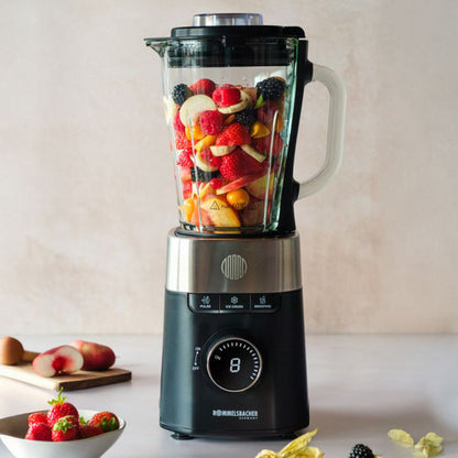 Rommelsbacher Standmixer MX 1260 (schwarz/edelstahl, 1200 Watt, 1,5 Liter)