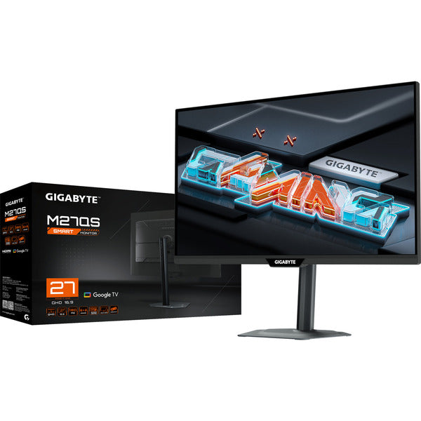 GigaByte M27QS (68,6 εκ. (27 Zoll), QHD, SS-IPS, HDMI, DP, Google TV, Panel 180Hz)