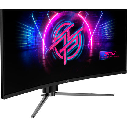 MSI MPG 346CQRFDE X24 (86.4 cm (34 Zoll), schwarz, UWQHD, Rapid-VA, Curved, HDMI, DP, USB-C, 240Hz Panel)