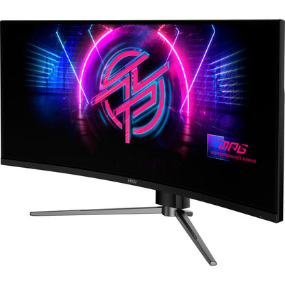 MSI MPG 346CQRFDE X24 (86.4 cm (34 Zoll), schwarz, UWQHD, Rapid-VA, Curved, HDMI, DP, USB-C, 240Hz Panel)