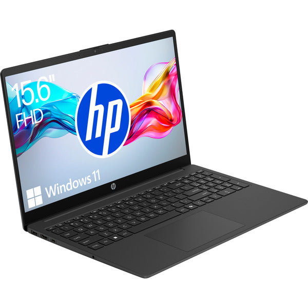 HP 15-fc0065ng Laptop, Black, AMD Ryzen 5 7430U Processor, AMD Radeon Graphics, 32 GB DDR4 RAM, 512 GB SSD, No Operating System