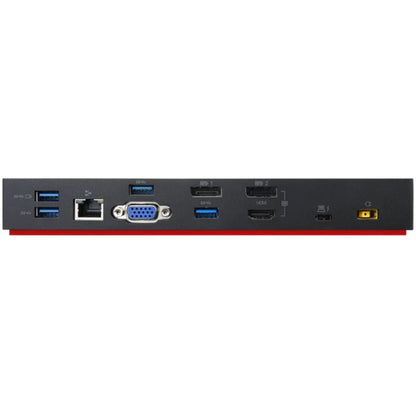Lenovo ThinkPad Thunderbolt 3 Dock Generalüberholt (schwarz, HDMI, DisplayPort, USB)