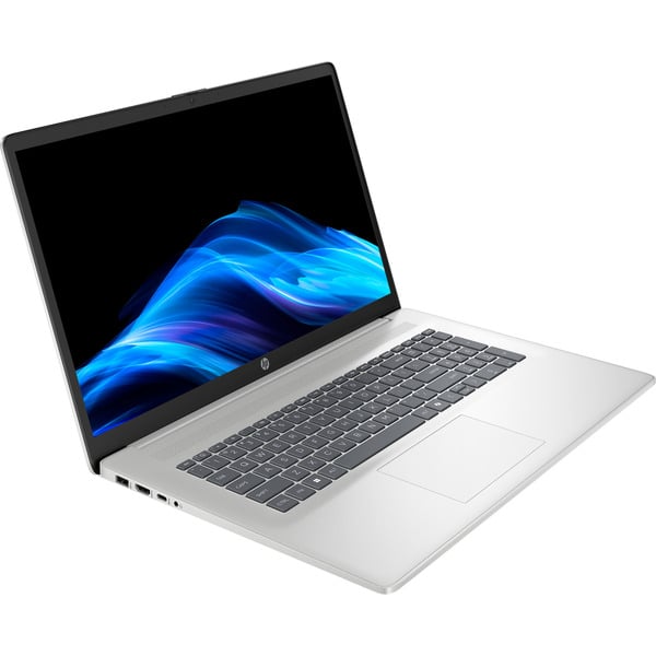 HP 17-cp3285ng Laptop - Silver, AMD Ryzen 7 7730U, AMD Radeon Graphics, 16 GB DDR4 RAM, 512 GB SSD, No Operating System