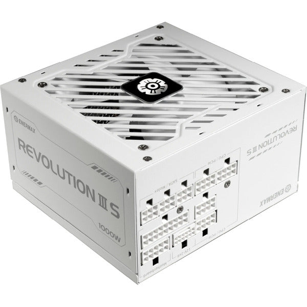 Enermax REVOLUTION III S 1000W (weiß, 1x 12-Pin High Power GPU, 4x PCIe Kabelmanagement, 1000 Watt)