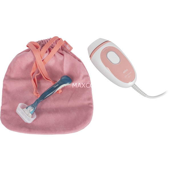 Braun Silk-Expert Mini PL1014 - IPL Hair Removal Device (White/Apricot)