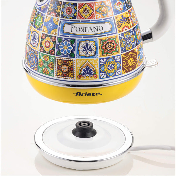 Ariete Wasserkocher Positano (mehrfarbig, 2.000 Watt, 1,7 Liter)