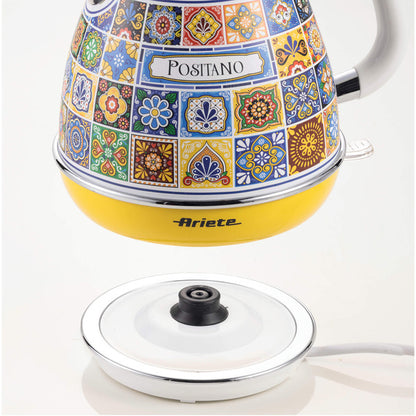 Ariete Wasserkocher Positano (mehrfarbig, 2.000 Watt, 1,7 Liter)