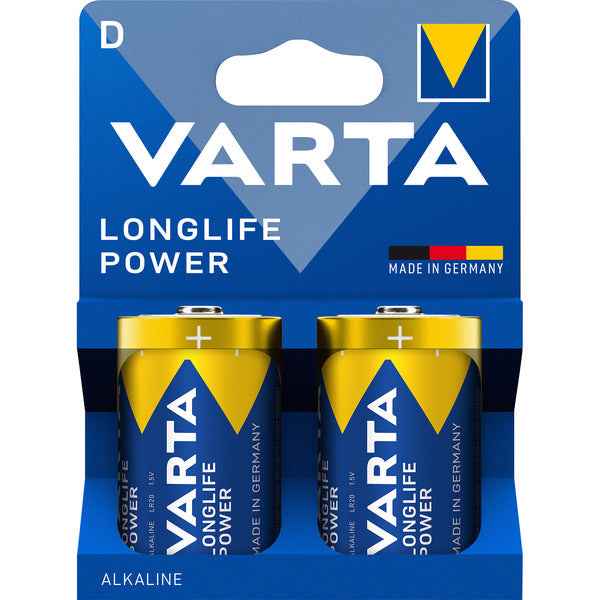 Varta Longlife Power μπαταρία LR20, D (Μονο) (2 τεμάχια)