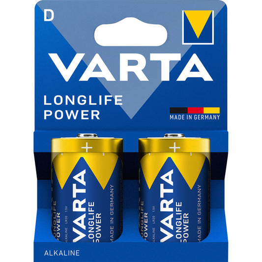 Varta Longlife Power μπαταρία LR20, D (Μονο) (2 τεμάχια)