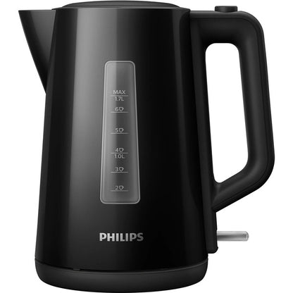 Philips Series 3000 Βραστήρας HD9318/20 (μαύρος, 2.200 Watt, 1,7 λίτρο)