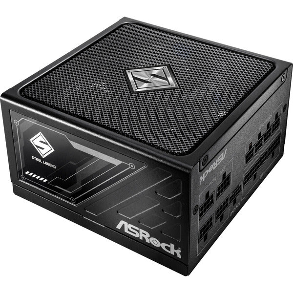 Asrock Steel Legend SL-750G (schwarz, 1x 12-Pin High Power GPU, 2x PCIe, Kabelmanagement, 750 Watt)