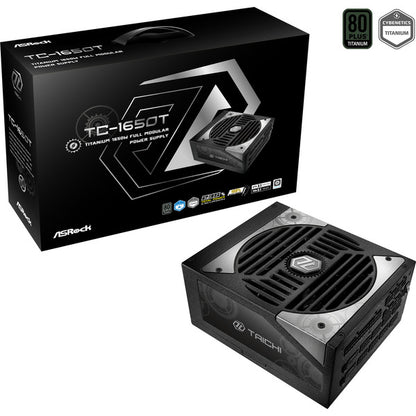 Asrock Taichi TC-1650T (schwarz, 2x 12-Pin High Power GPU, 8x PCIe, Kabelmanagement, 1650 Watt)