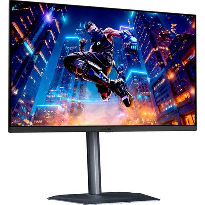 GigaByte MO27Q3 QD-OLED (68.6 cm (27 Zoll), schwarz, QHD, HDMI, DP, USB-C, USB-Hub, KVM, 360Hz Panel)