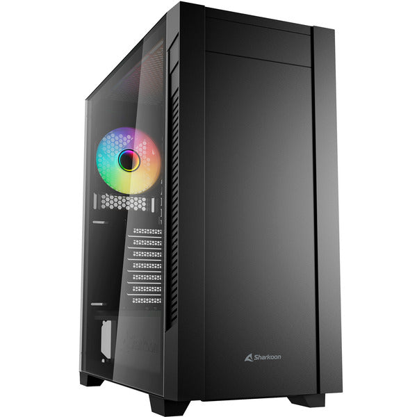 Sharkoon S25-W2 ARGB (Black, Tempered Glass, Model 2026)