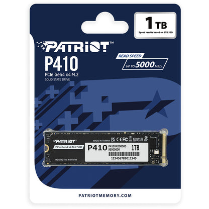 Patriot P410 1 TB (PCIe 4.0 x4, NVMe 1.4, M.2 2280)