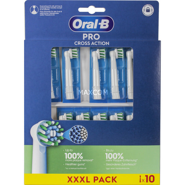 Oral-B Οδοντόβουρτσες Pro Cross Action 10 τεμαχίων (άσπρο)