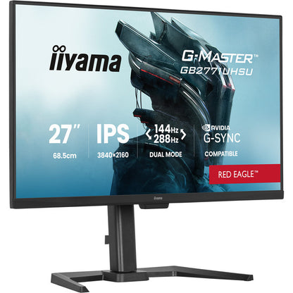 Iiyama G-Master GB2771UHSU-B1 (68.6 cm (27 Zoll), schwarz (matt), UltraHD/4K, IPS, Dual-Mode FHD 288Hz / 4K 144Hz, 144Hz Panel)