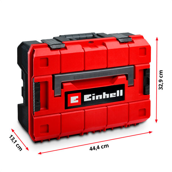 Einhell-KWB E-Case Werkzeugkoffer Universal, 80-teilig (schwarz/rot)