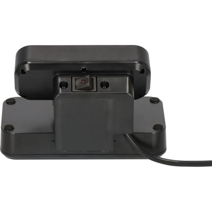 Brennenstuhl estilo Duplex Tischsteckdosenleiste 9-fach, 2x USB (schwarz/silber, 2 Meter Kabel, USB-A, USB-C, mit beleuchtetem Sicherheitsschalter)