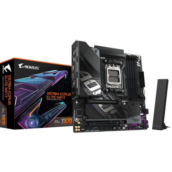 GigaByte X870M AORUS ELITE WIFI7 Motherboard (Black)