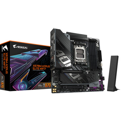 GigaByte X870M AORUS ELITE WIFI7 Motherboard (Black)