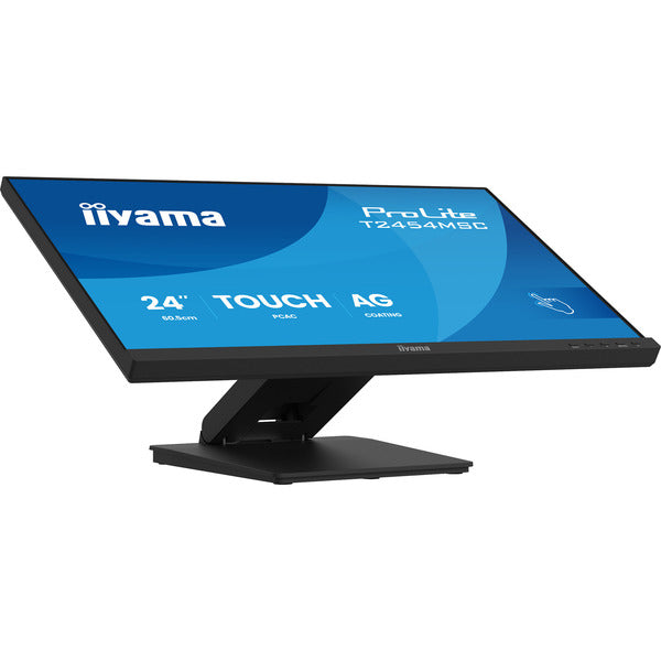 Iiyama ProLite T2454MSC-B3AG (60.5 cm (23.8 Zoll), schwarz (matt), FullHD, IPS, Touchscreen, USB-Hub)