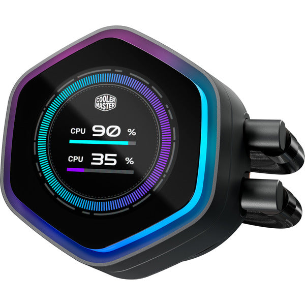 Cooler Master Flex-Kit: LCD (5.33 cm (2.1 Zoll), schwarz, LCD-Display für Echtzeitstatistiken und grafische Darstellung)