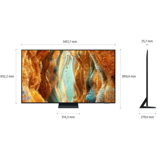 Samsung 65" Neo QLED QN72F (GQ65QN72FATXZG) (163 cm (65 Zoll), schwarz, UltraHD/4K, Neo-QLED, PVR, 100Hz Panel)