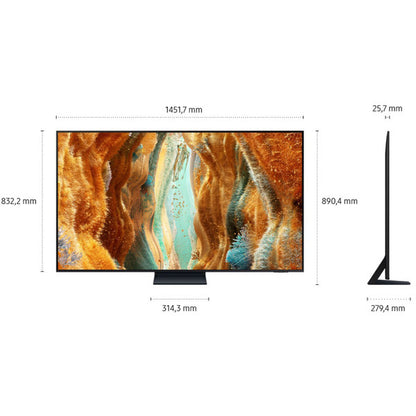 Samsung 65" Neo QLED QN72F (GQ65QN72FATXZG) (163 cm (65 Zoll), schwarz, UltraHD/4K, Neo-QLED, PVR, 100Hz Panel)