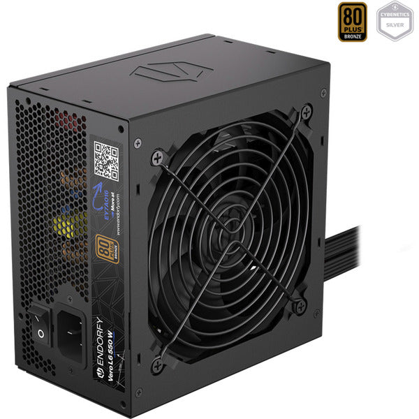 ENDORFY Vero L6 550 W (μαύρο, 1x 12-Pin High Power GPU, 2x PCIe, 550 Watt)