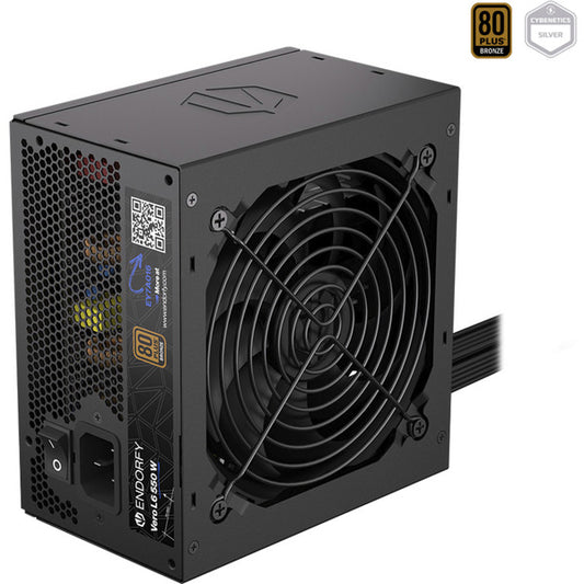 ENDORFY Vero L6 550 W (μαύρο, 1x 12-Pin High Power GPU, 2x PCIe, 550 Watt)