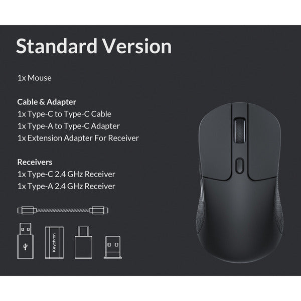 Keychron M3 Wireless (schwarz)