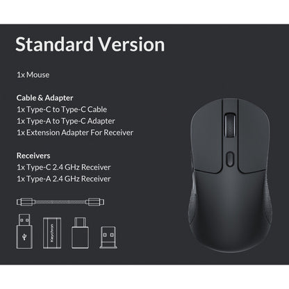 Keychron M3 Wireless (schwarz)