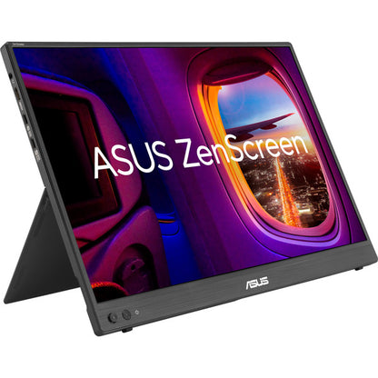 Asus ZenScreen MB16NCG 16-inch (40 cm) Black Portable Monitor, WQXGA IPS Display, Mini-HDMI and USB-C, 155Hz Refresh Rate