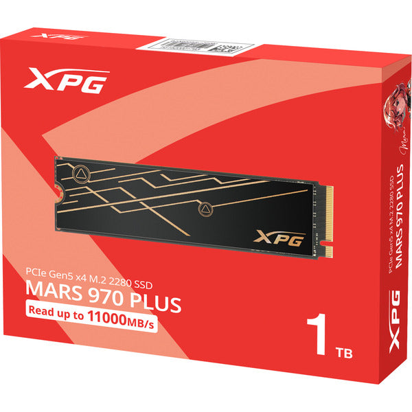 ADATA MARS 970 PLUS 1.0 TB (PCIe Gen5 x4, NVMe, M.2 2280)